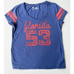 Vintage University of Florida women’s L Blue Cotton Pullover Sweatshirt